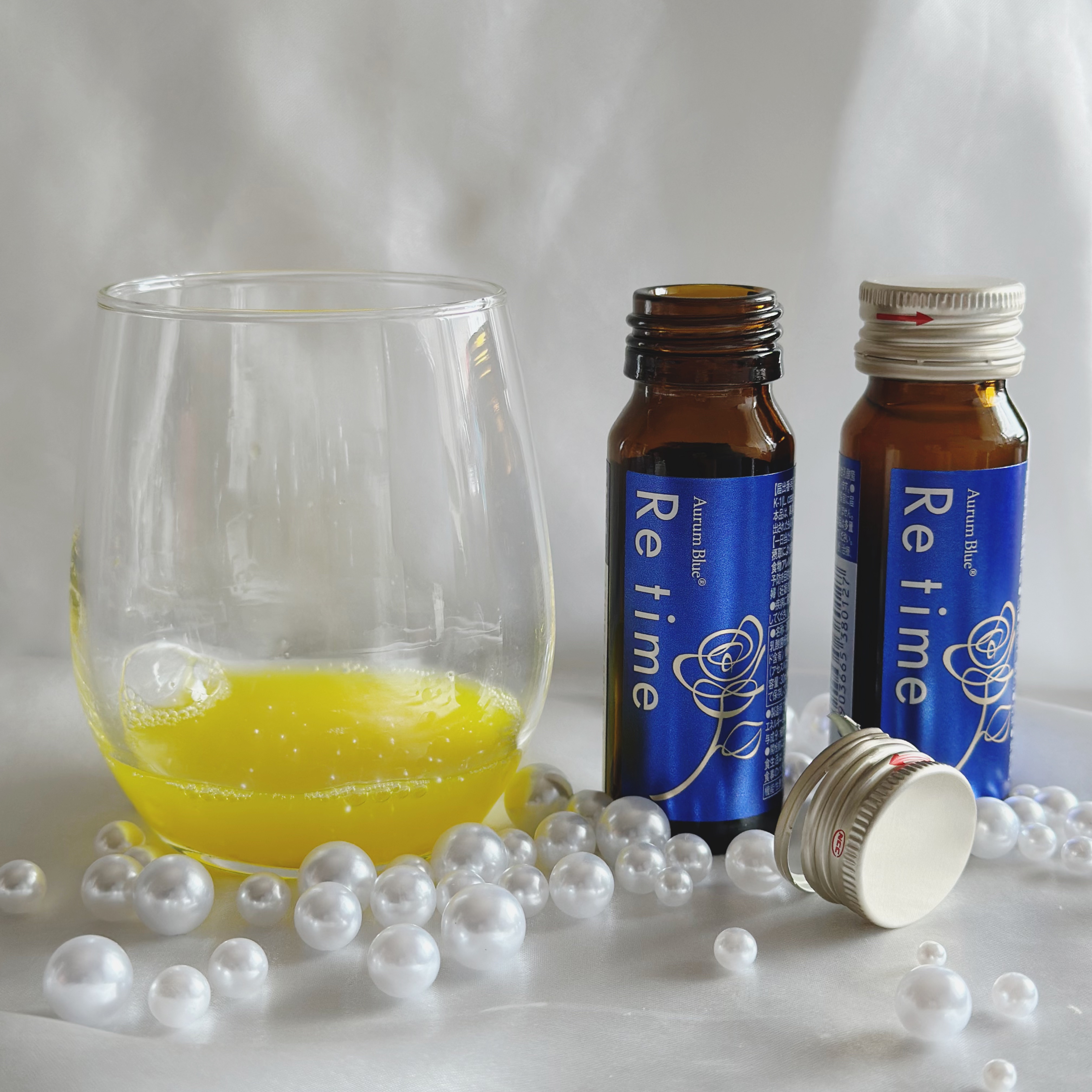 Re time ブルーローズドリンク/オーラムブルー/美容ドリンクを使ったクチコミ（2枚目）