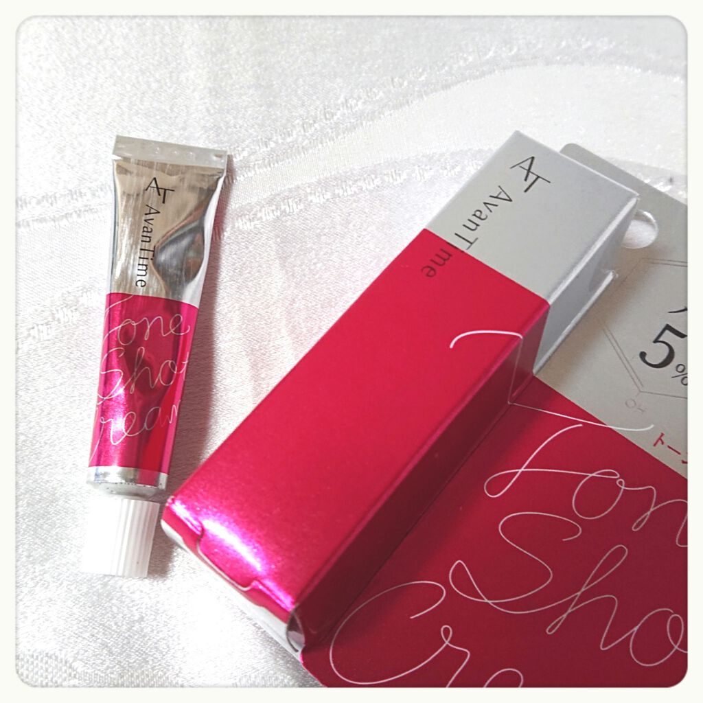 トーンショットクリーム/アバンタイム/フェイスクリームを使ったクチコミ（1枚目）