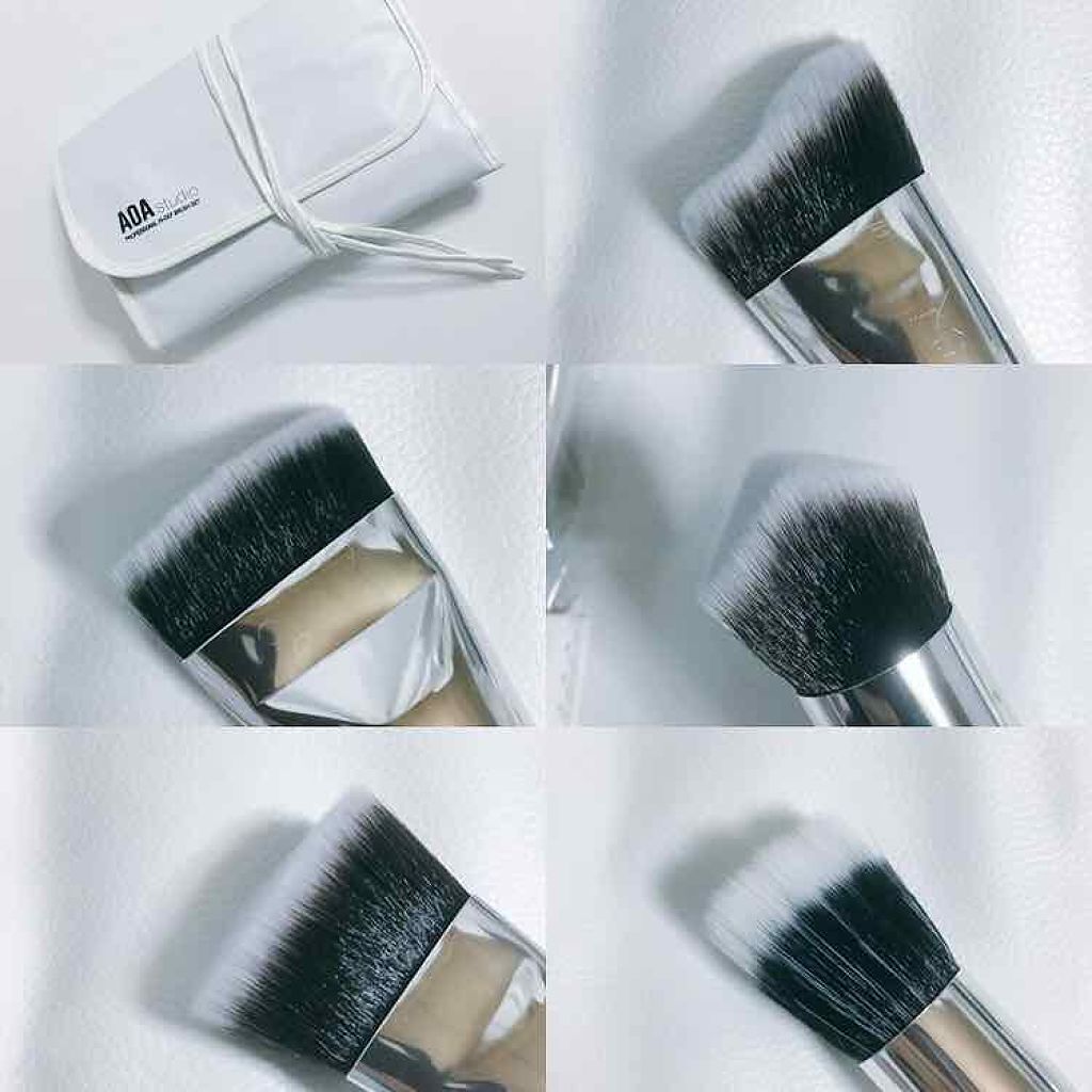 10-Piece Sculpting Brush Set + Brush Roll/AOA/メイクブラシを使ったクチコミ（3枚目）