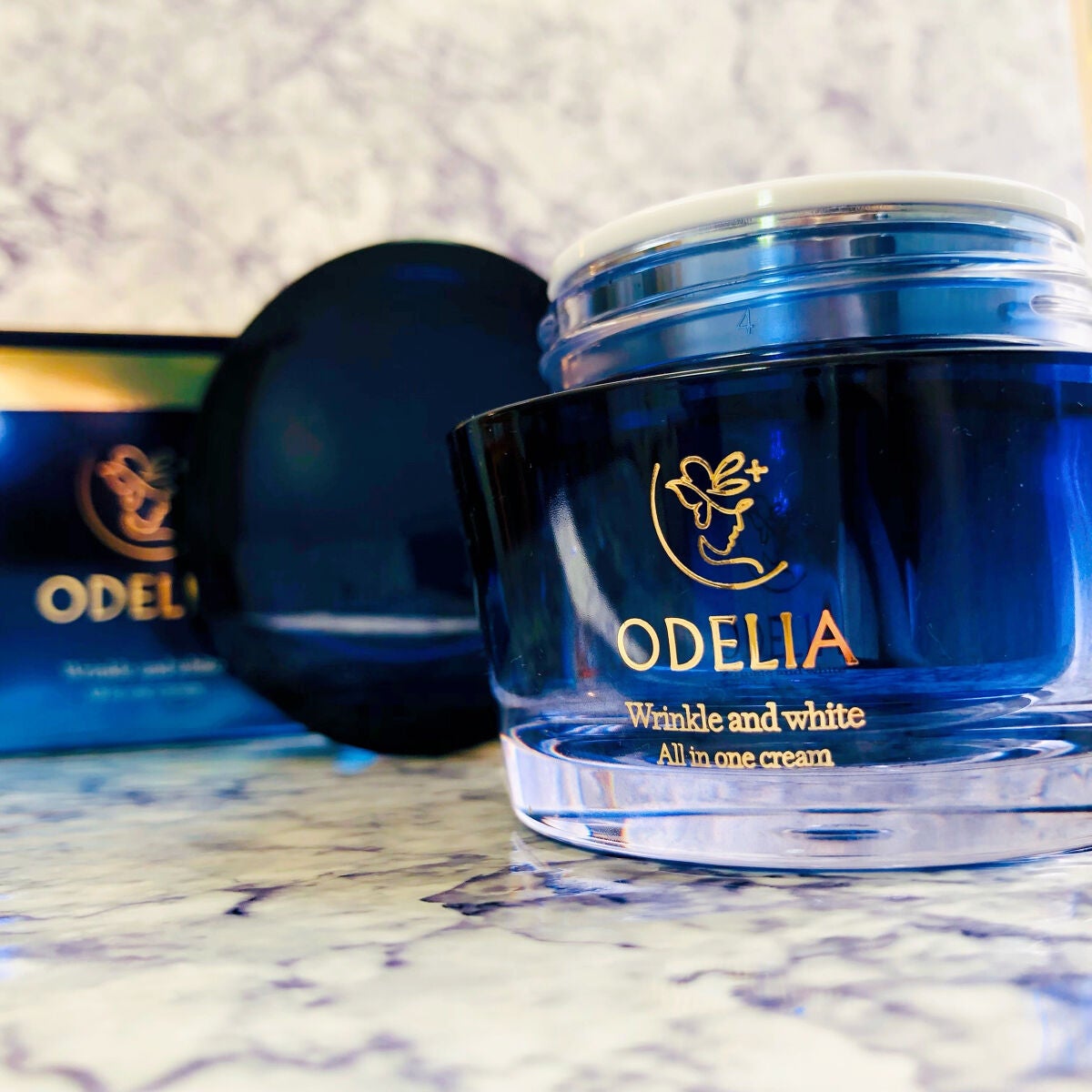 リンクル&ホワイト オールインワンクリーム/ODELIA/オールインワン化粧品を使ったクチコミ(6枚目)