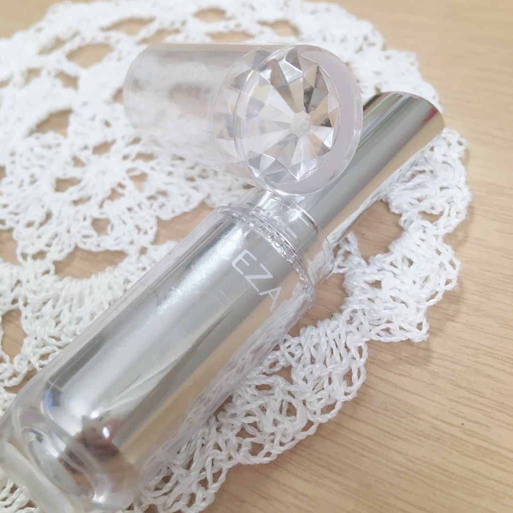 ラスティンググロスリップ/CEZANNE/口紅を使ったクチコミ（2枚目）