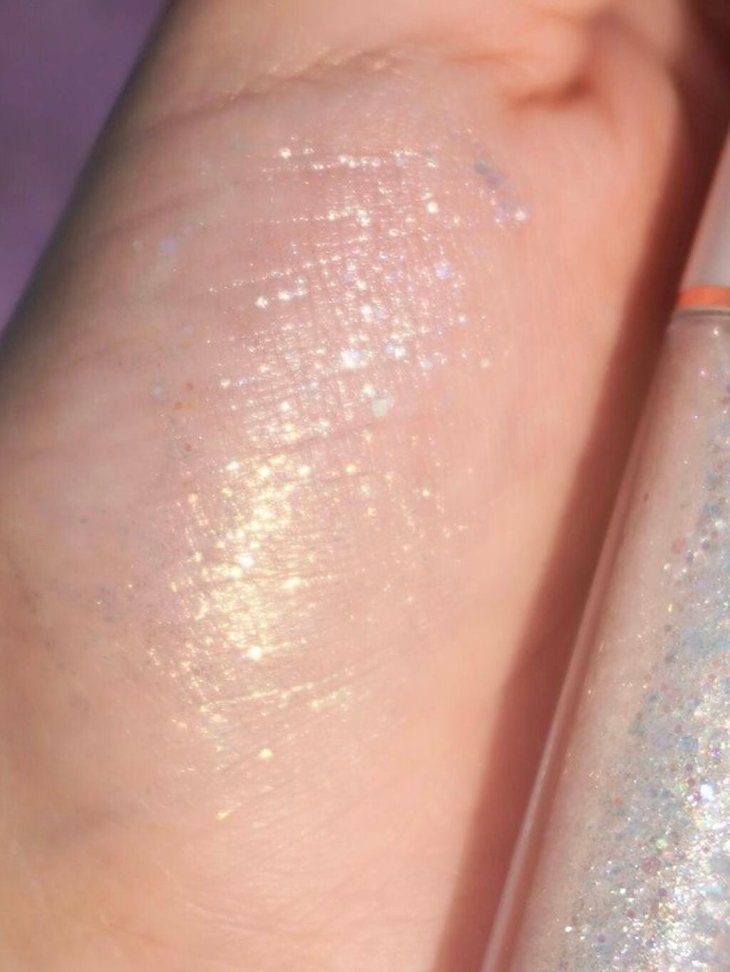 MD ドリーミーグリッター/mude/グリッターを使ったクチコミ(2枚目)