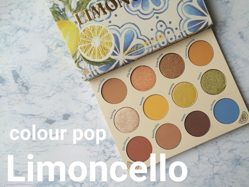 Limoncello Eyeshadow Palette/ColourPop/アイシャドウパレットを使ったクチコミ（1枚目）