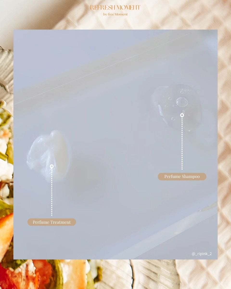 リフレッシュモーメントパフュームシャンプー/トリートメント Fig Fog/Free Moment /市販シャンプーを使ったクチコミ(4枚目)