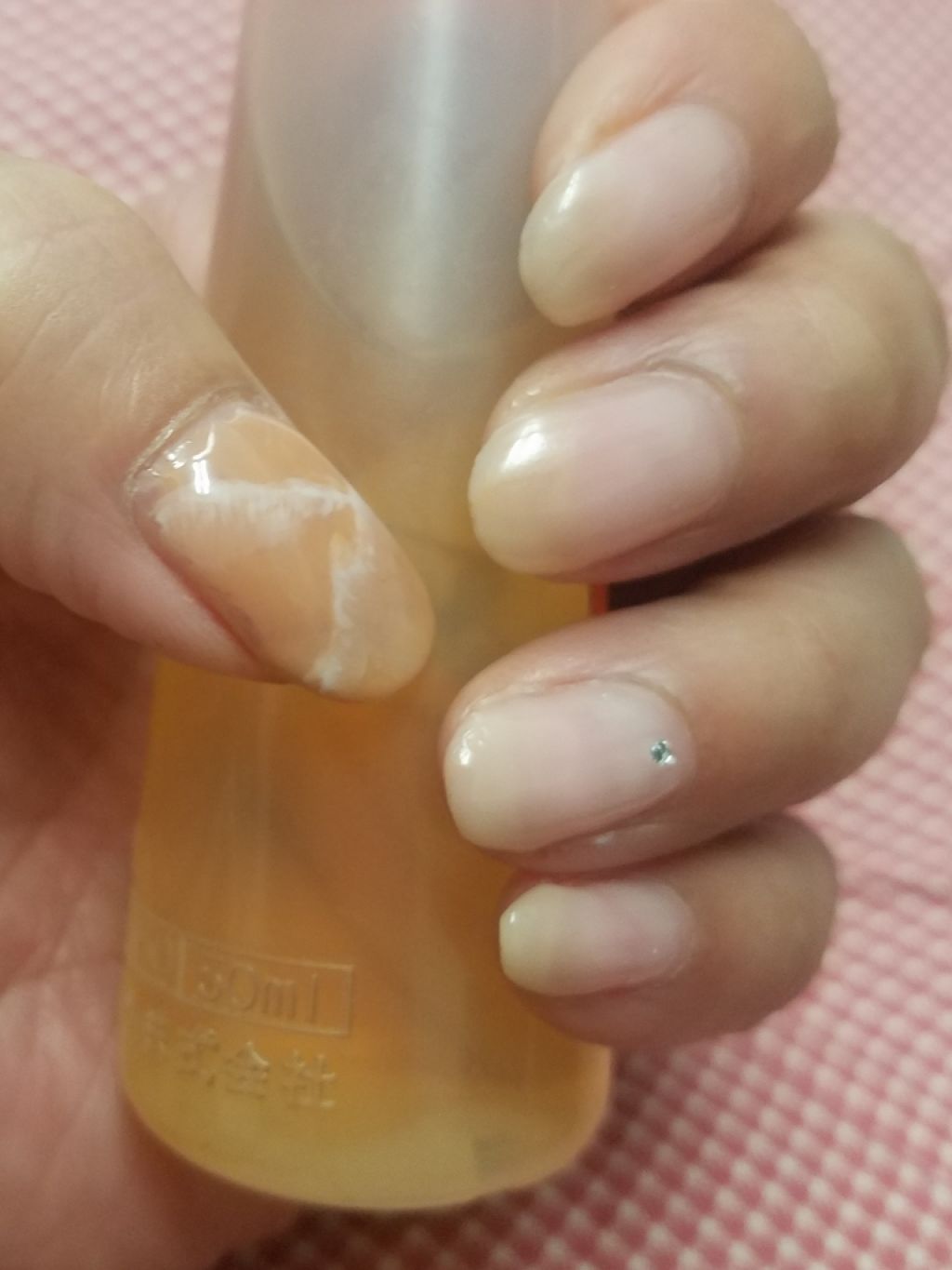 ジェルネイル(ライト対応)/セリア/ジェルネイルを使ったクチコミ(1枚目)