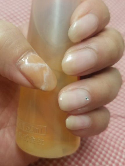 ジェルネイル(ライト対応)/セリア/ジェルネイルを使ったクチコミ(1枚目)