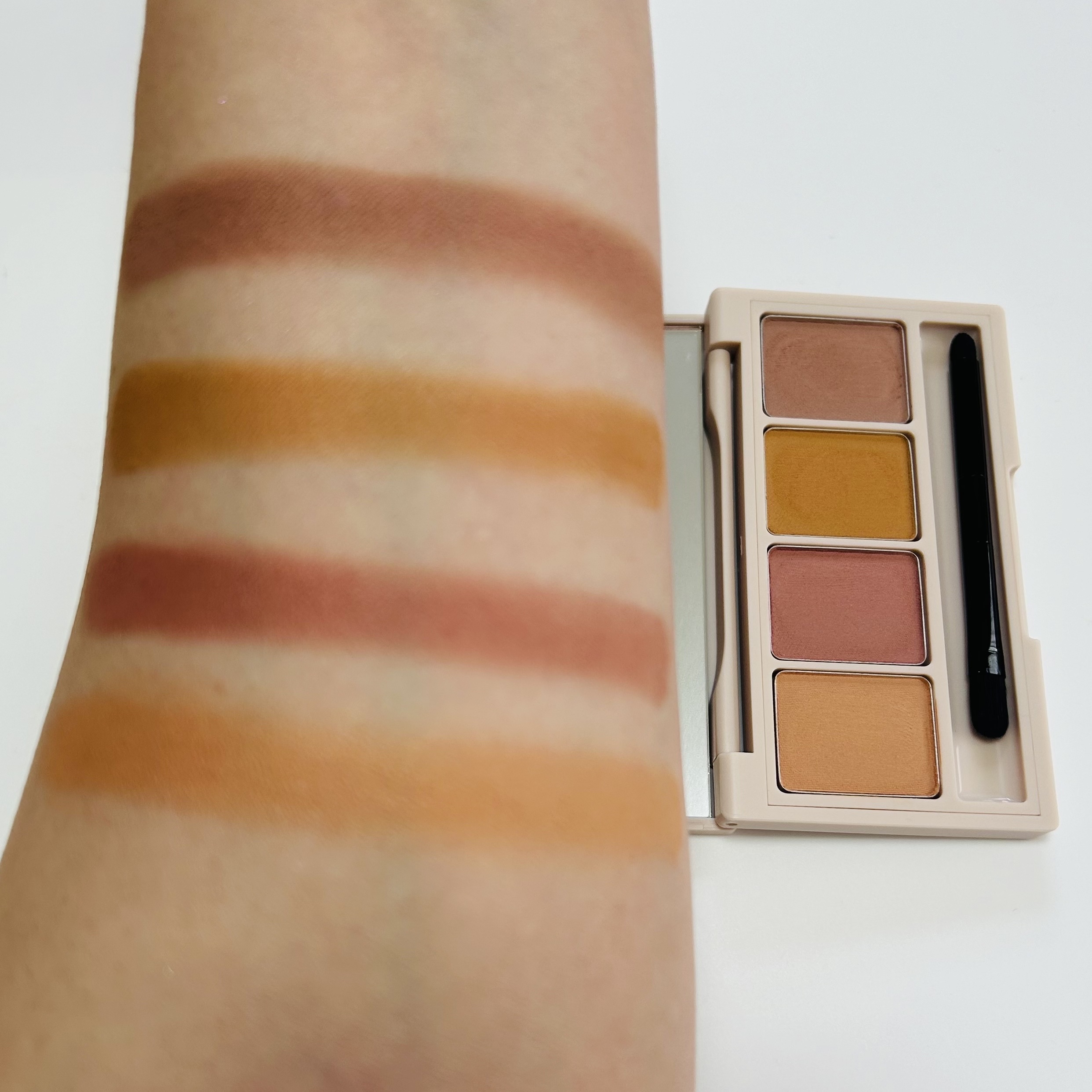 足しパレ/Fujiko/アイシャドウパレットを使ったクチコミ（3枚目）