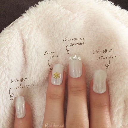 gene TOKYO ネイル/DAISO/マニキュアを使ったクチコミ(4枚目)