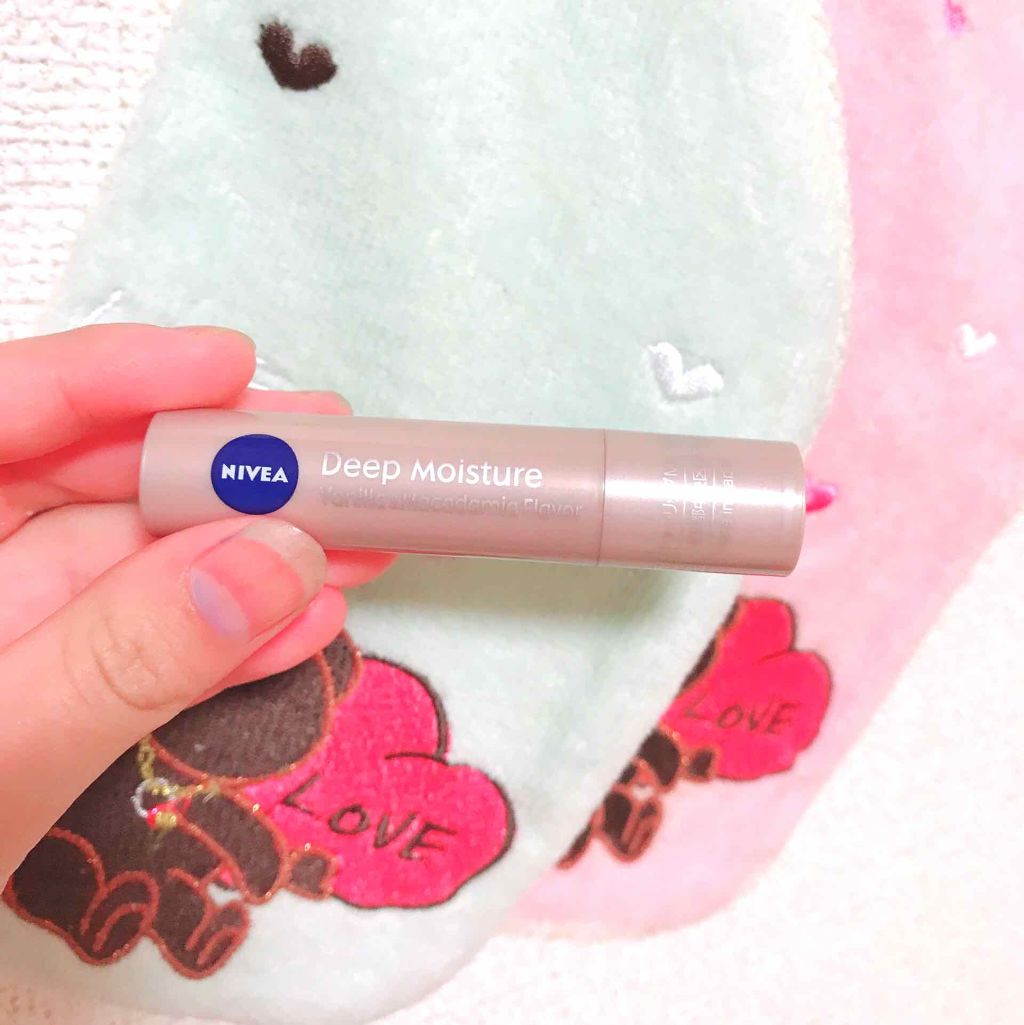 ニベア ディープモイスチャーリップ/ニベア/リップクリームを使ったクチコミ（1枚目）