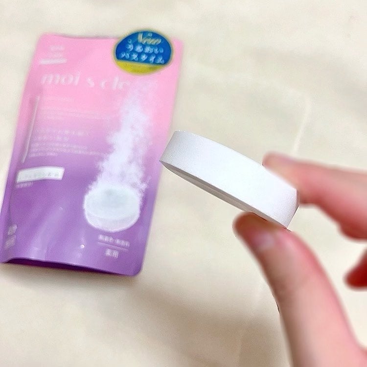 重炭酸入浴剤 moi s cle /アイリスオーヤマ/炭酸系入浴剤を使ったクチコミ(4枚目)