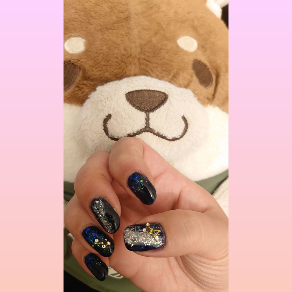 ネイルシール/セリア/ネイルシールを使ったクチコミ（2枚目）