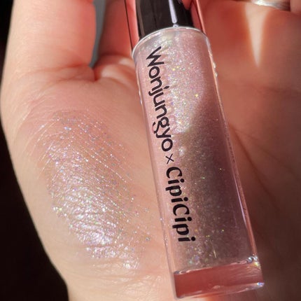 ウォンジョンヨ ダイヤモンドライナー/Wonjungyo/リキッドアイシャドウを使ったクチコミ(3枚目)