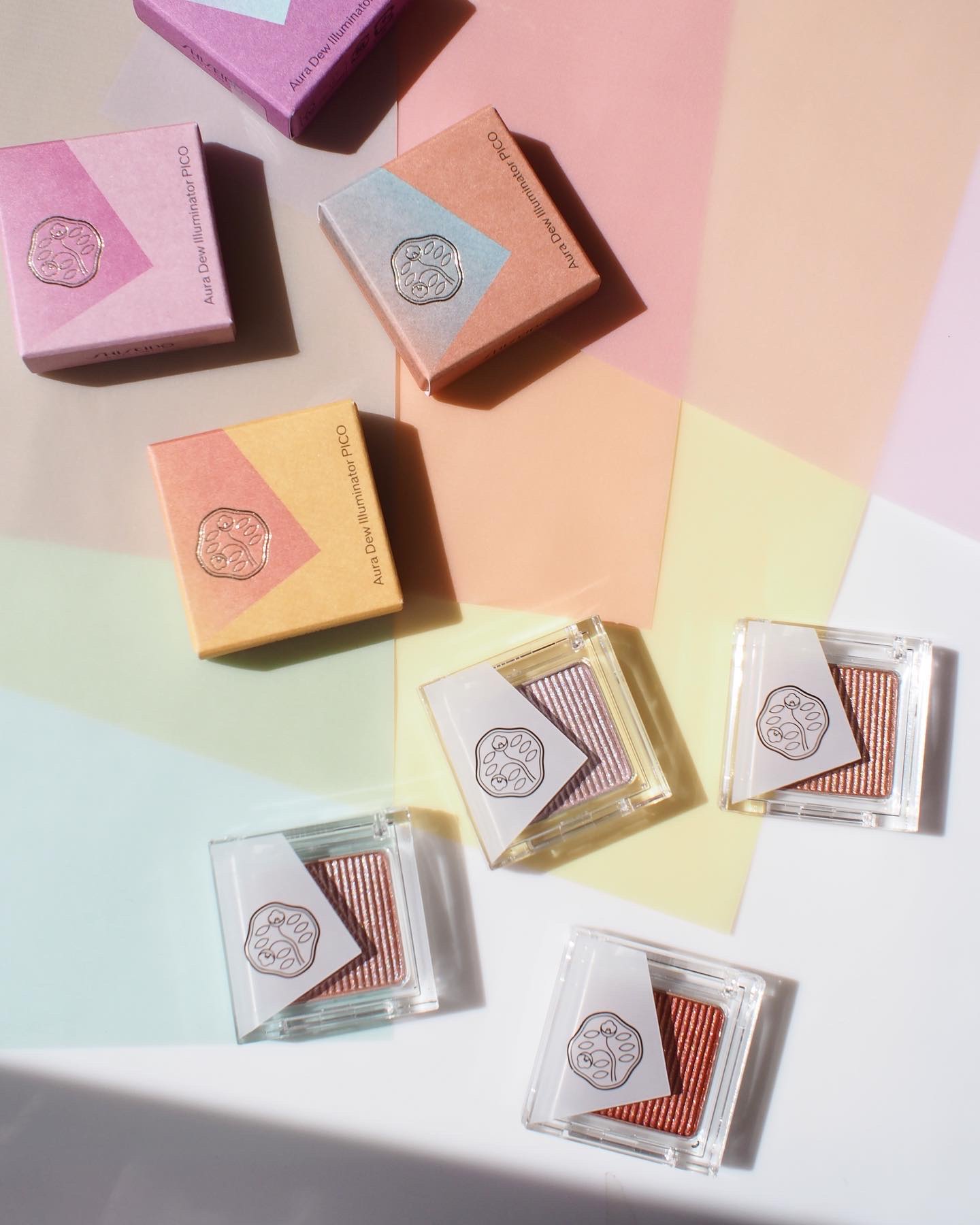 オーラデュウ プリズム イルミネーター ピコ/SHISEIDO/単色アイシャドウを使ったクチコミ（2枚目）