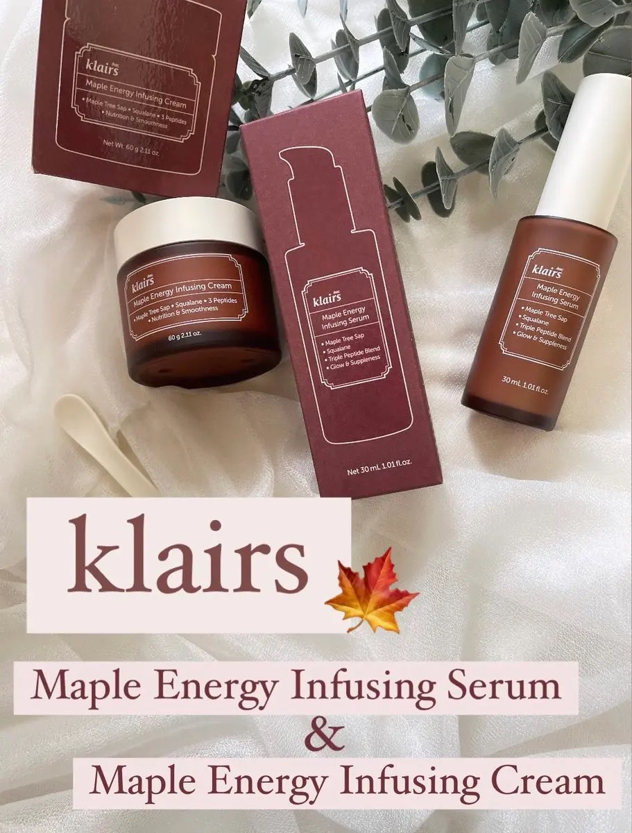 メープルエナジーインフュージングセラム/Klairs/美容液を使ったクチコミ（1枚目）