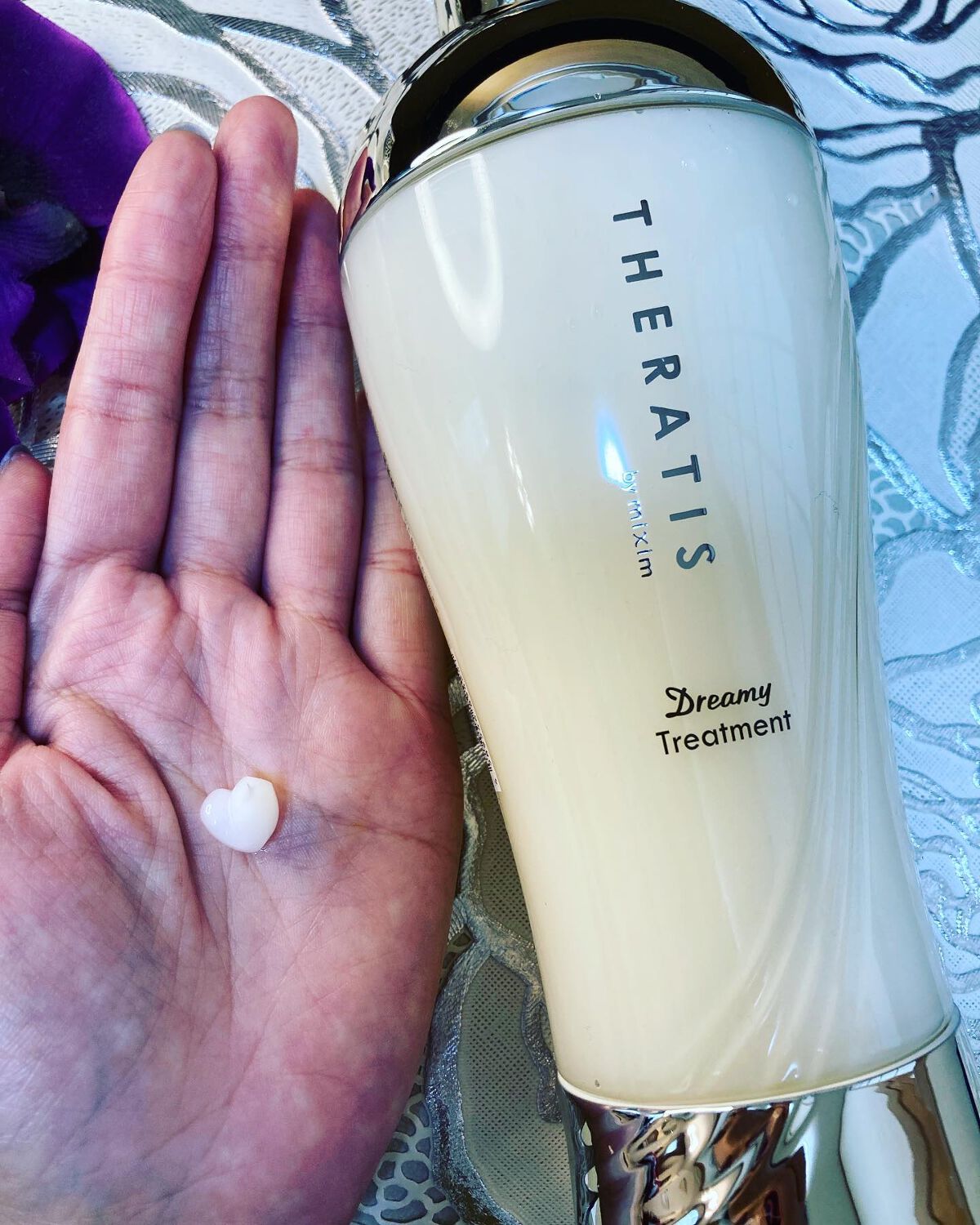 ドリーミー モイスト シャンプー/ヘアトリートメント トリプルセット(シャンプー435mL＋ヘアトリートメント435g＋ヘアパック130g）　　　/THERATIS/市販シャンプーを使ったクチコミ（3枚目）