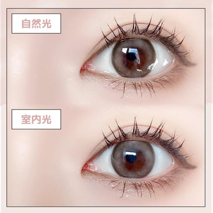 エバーカラーワンデーミリモア/エバーカラー/ワンデー(1DAY)カラコンを使ったクチコミ(3枚目)