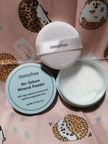 ノーセバム ミネラルパウダー/innisfree/ルースパウダーを使ったクチコミ（3枚目）