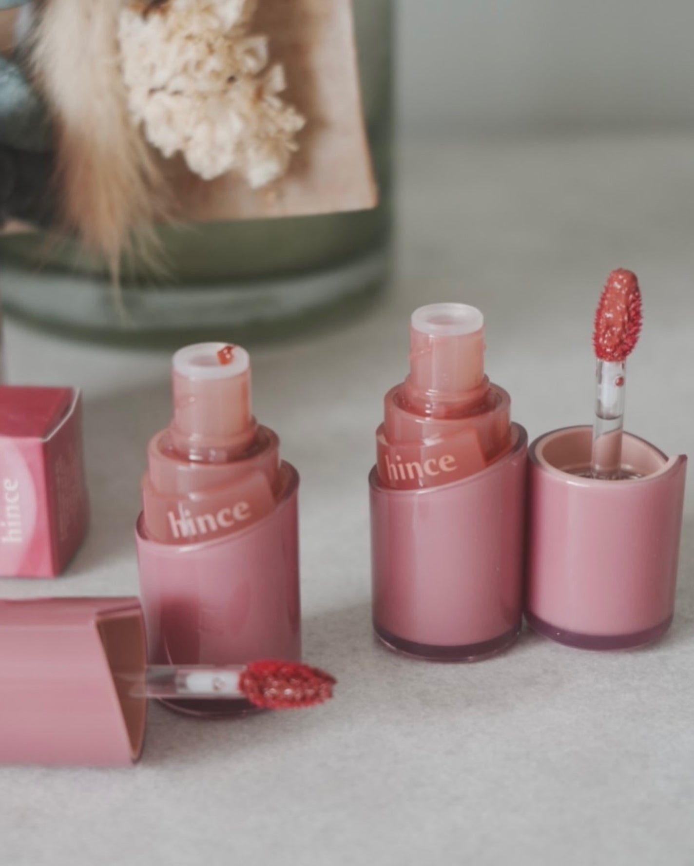 ロウグロウジェルティント/hince/リップティントを使ったクチコミ(5枚目)