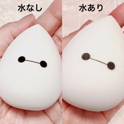 3Dメイクアップスポンジ(ベイマックス)/SHOBIDO/パフ・スポンジを使ったクチコミ(5枚目)