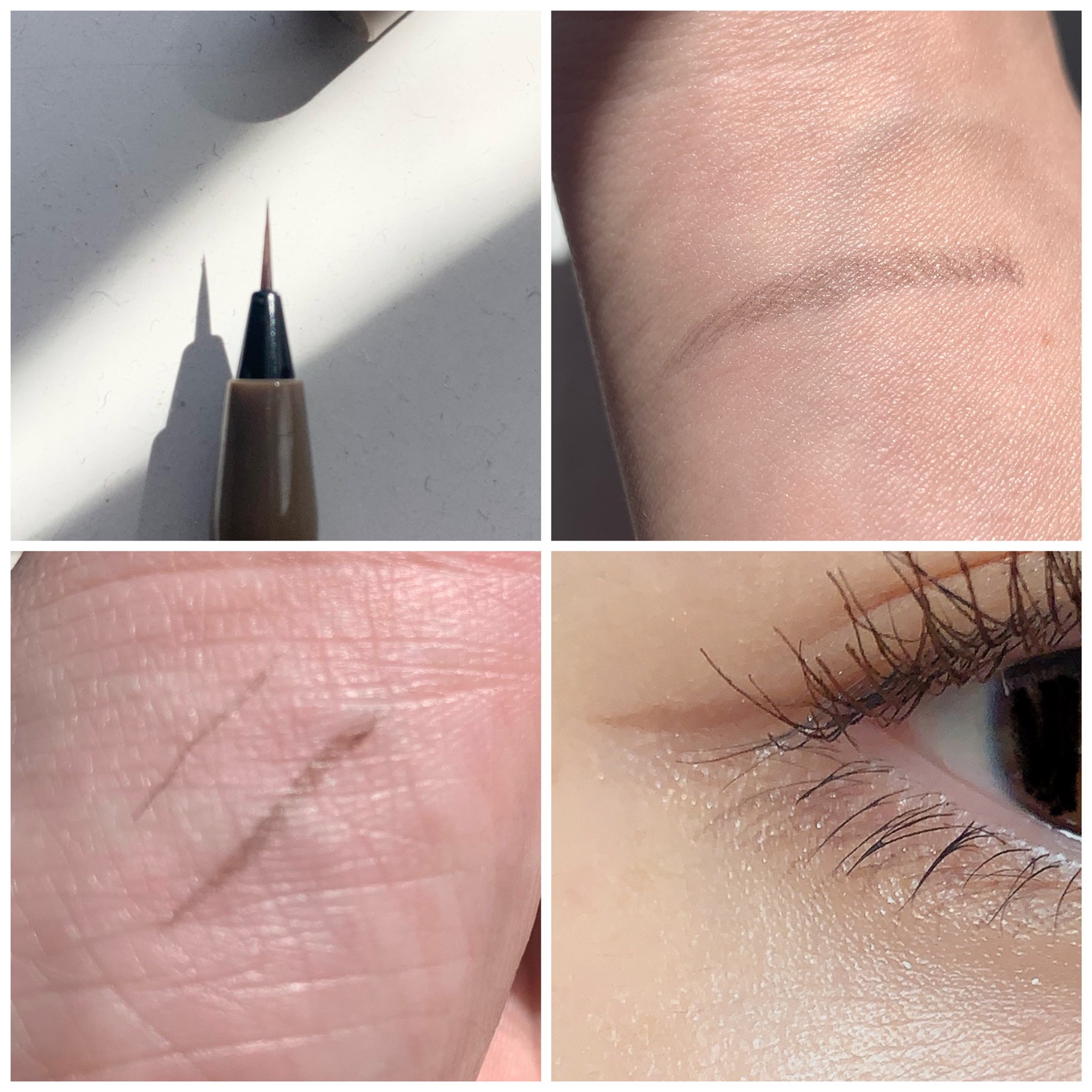 エテュセ アイエディション(スキニーブロウライナー)/ettusais/リキッドアイブロウを使ったクチコミ（3枚目）