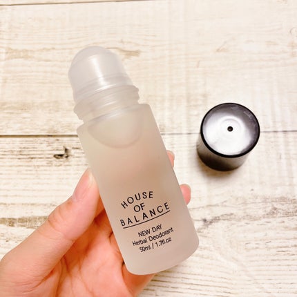 ニューデイハーバルデオドラント/ハウスオブバランス/デオドラント・制汗剤を使ったクチコミ(3枚目)