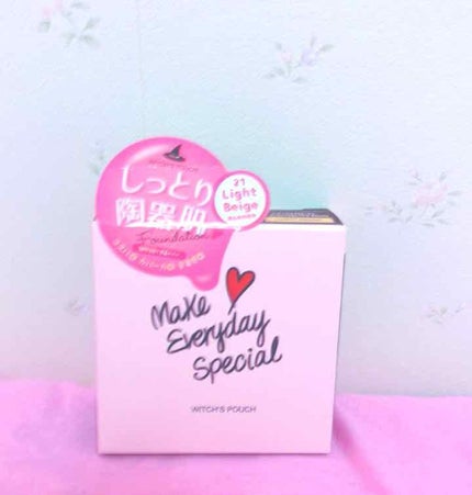 モイスチャーライズ カバー クッション/Witch's Pouch/クッションファンデーションを使ったクチコミ(1枚目)