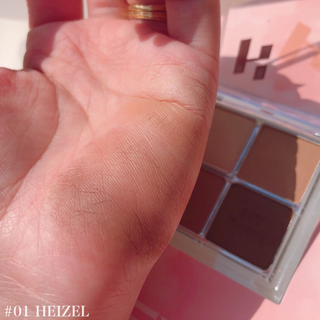 ホリカホリカ マイフェイブシャドウパレット（4カラー） #03 ROZELY/HOLIKA HOLIKA/アイシャドウパレットを使ったクチコミ（3枚目）