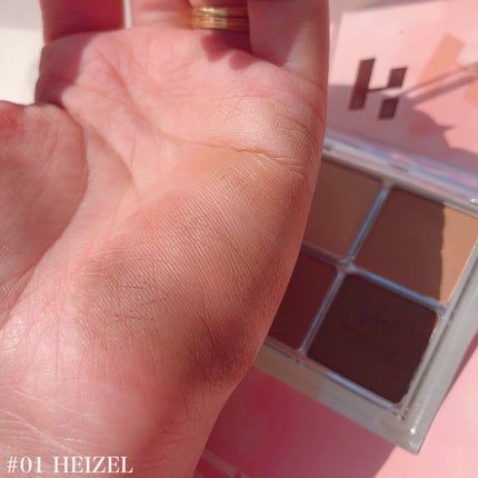 ホリカホリカ マイフェイブシャドウパレット(4カラー) #05 MERRY/HOLIKA HOLIKA/アイシャドウパレットを使ったクチコミ(3枚目)