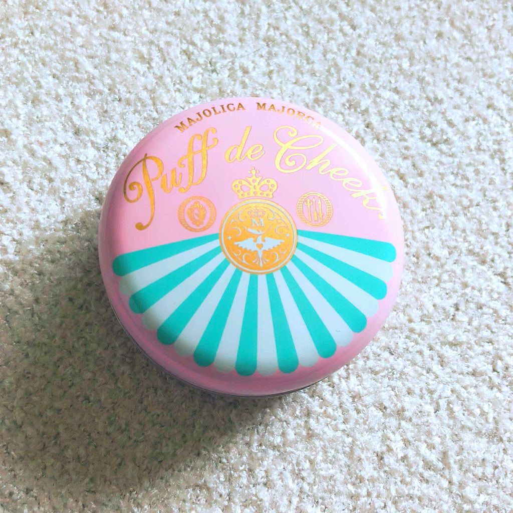 パフ・デ・チーク/MAJOLICA MAJORCA/パウダーチークを使ったクチコミ(1枚目)