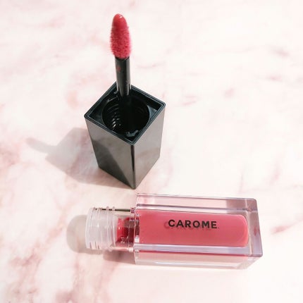 ブルーミングリップグロウ/CAROME./口紅を使ったクチコミ(4枚目)