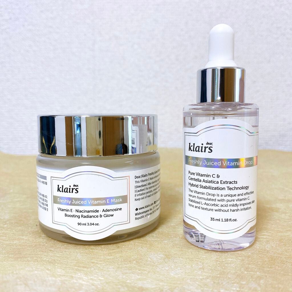 フレッシュリージュースドビタミンドロップ(35ml)/Klairs/美容液を使ったクチコミ(1枚目)