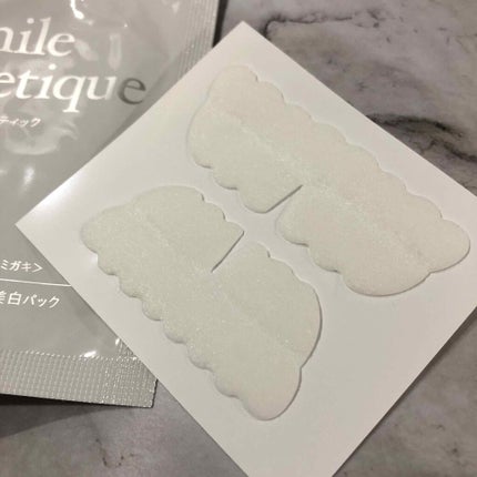 プレミアム ティースホワイトパック/Smile Cosmetique/その他オーラルケアを使ったクチコミ(2枚目)