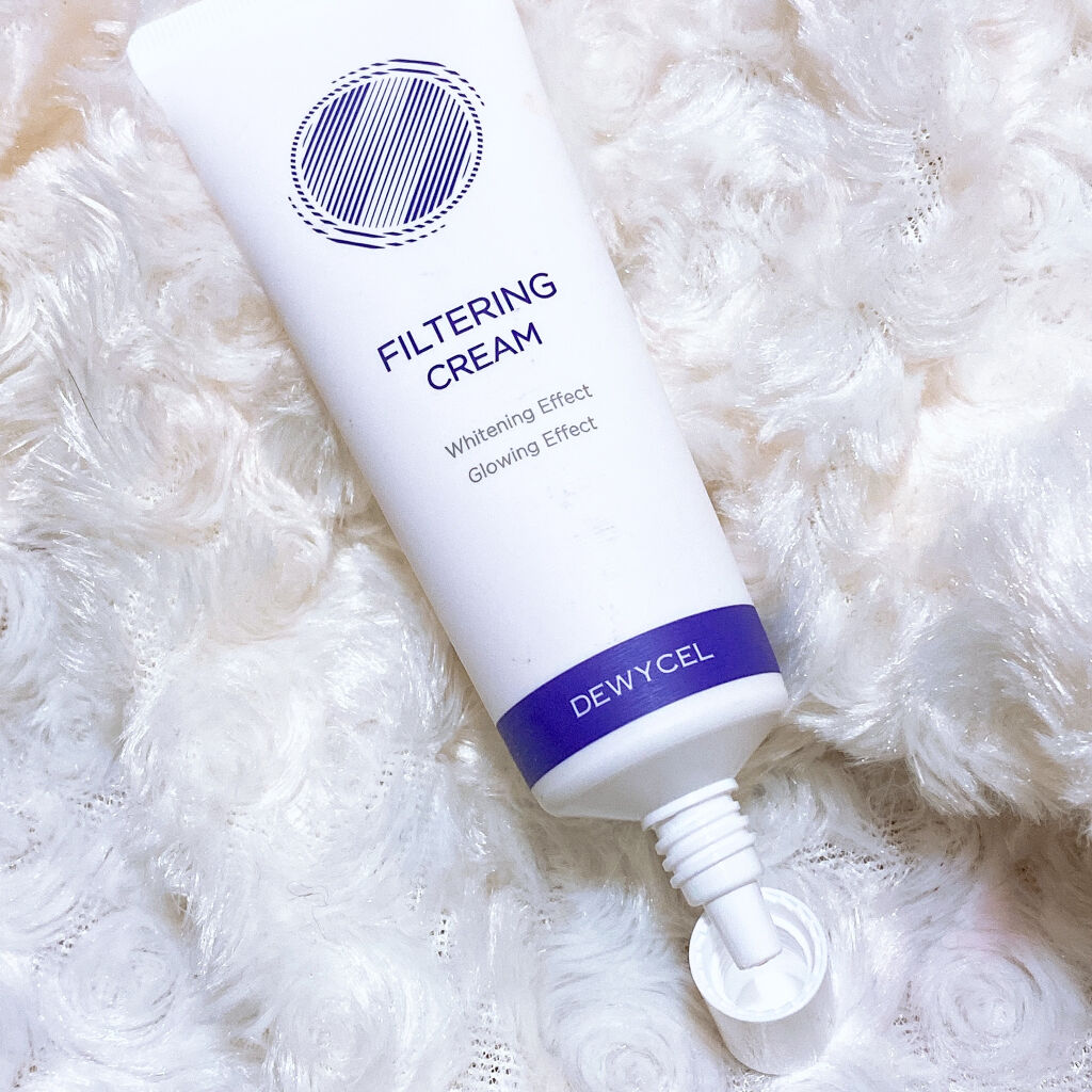 フィルタリングクリーム/DEWYCEL/日焼け止めクリームを使ったクチコミ（2枚目）