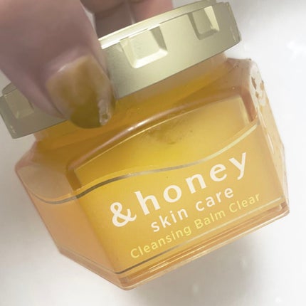 アンドハニー クレンジングバーム クリア/&honey/クレンジングバームを使ったクチコミ(1枚目)