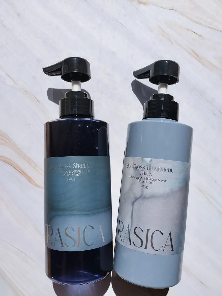 ブルーグロスシャンプー/トリートメント/rasica/市販シャンプーを使ったクチコミ(4枚目)
