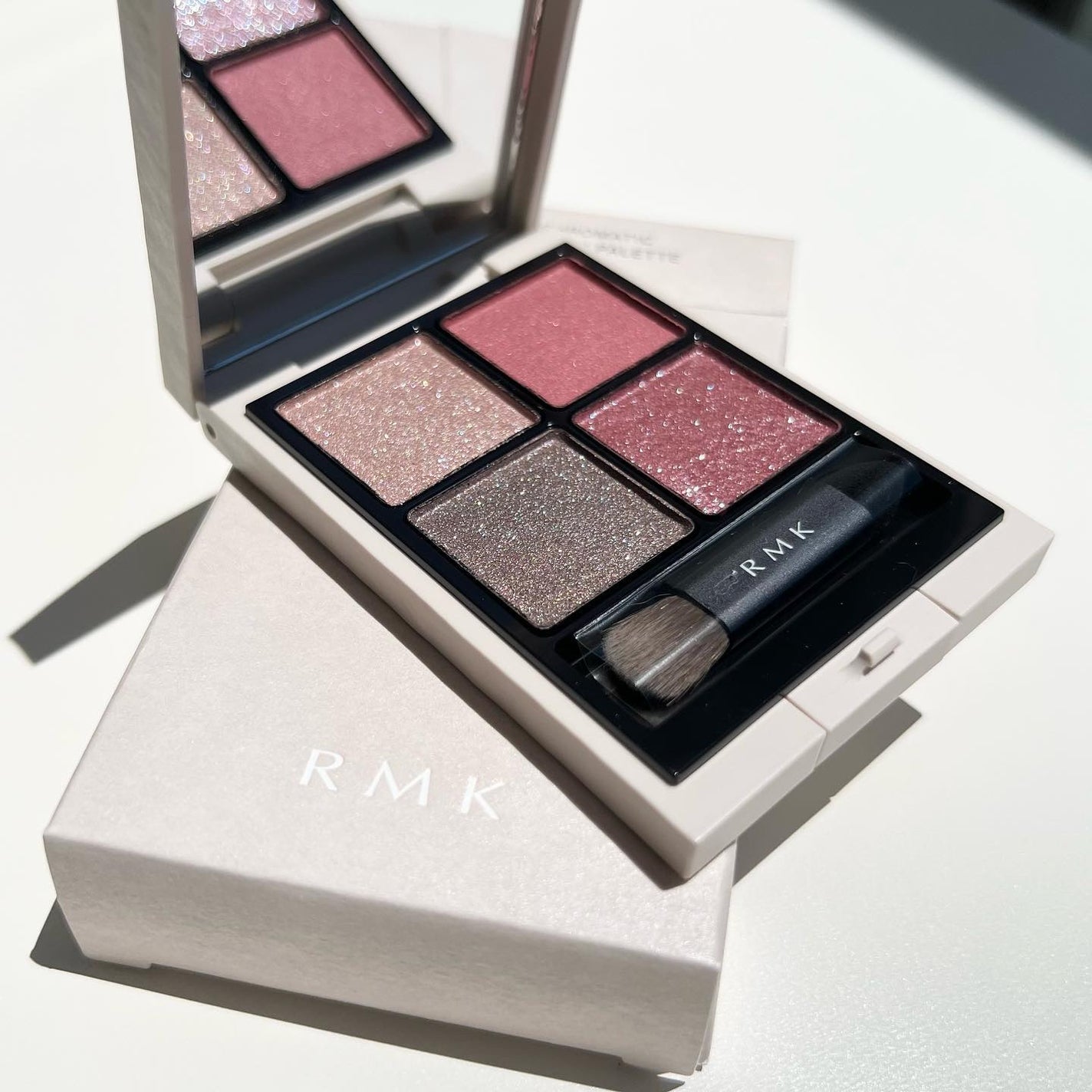 RMK シンクロマティック アイシャドウパレット/RMK/アイシャドウパレットを使ったクチコミ(1枚目)