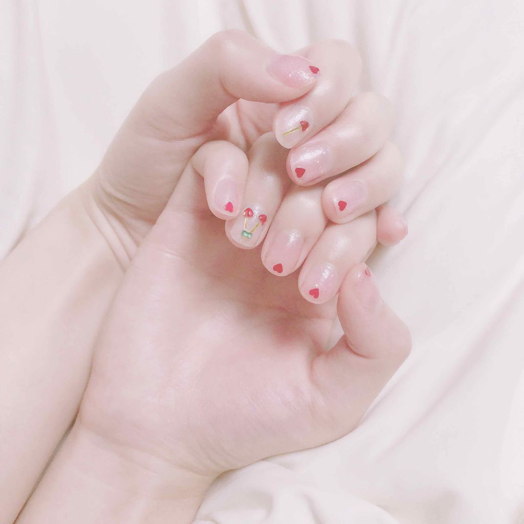 ジェルボリュームトップコート/キャンメイク/ネイルトップコートを使ったクチコミ(2枚目)