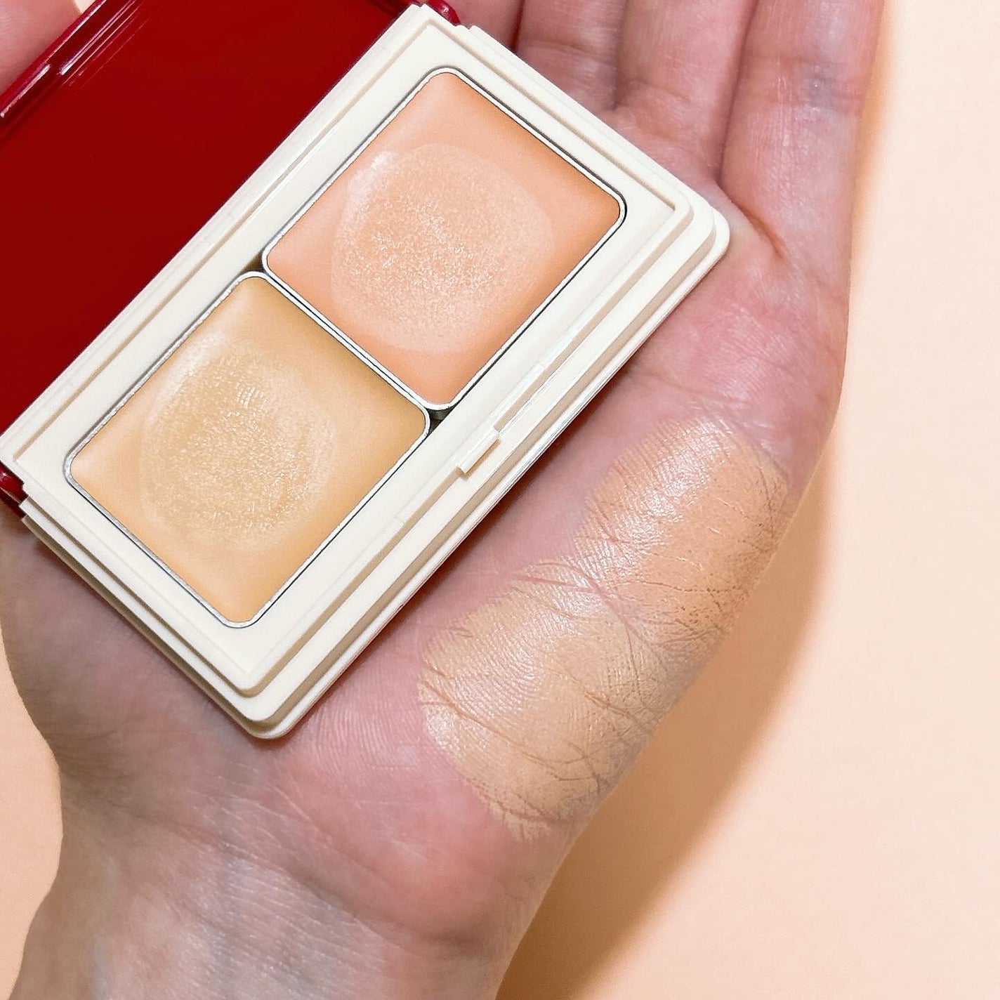 メルティフィットコンシーラー/インテグレート/パレットコンシーラーを使ったクチコミ(4枚目)