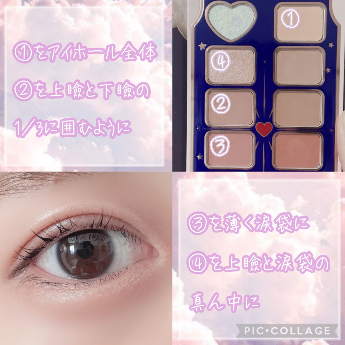 サーカスシリーズ12色アイシャドウパレット /FlowerKnows/アイシャドウパレットを使ったクチコミ（3枚目）