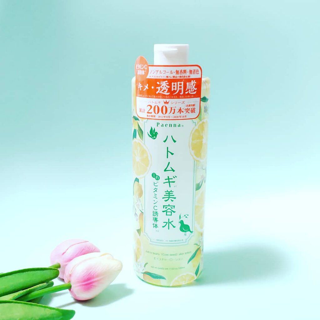 ハトムギ美容水inビタミンC誘導体/パエンナ/化粧水を使ったクチコミ（1枚目）