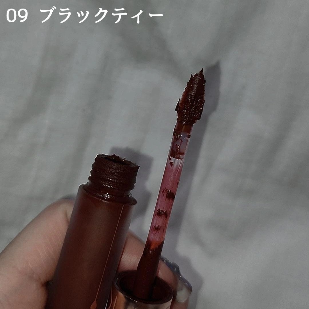 ミルクティーベルベットティント/rom&nd/リップティントを使ったクチコミ(2枚目)