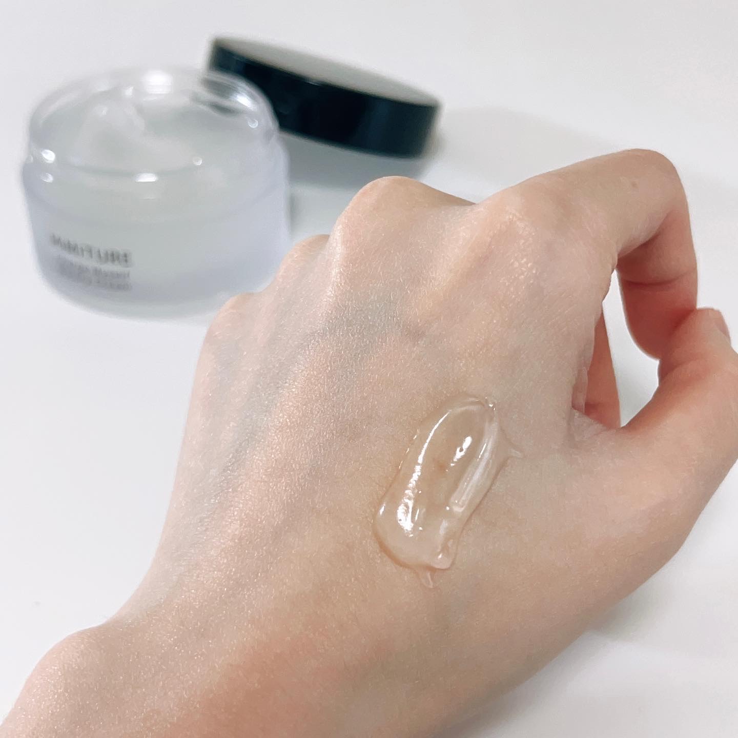 ミミチュール チャージマイセルフウォータリークリーム/クラブ/フェイスクリームを使ったクチコミ（3枚目）