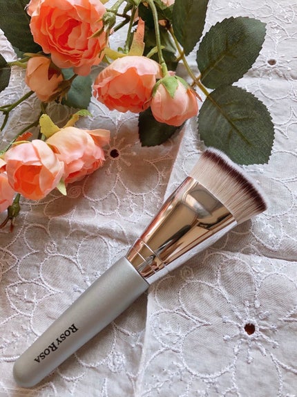 マルチファンデブラシ /ロージーローザ/メイクブラシを使ったクチコミ(5枚目)