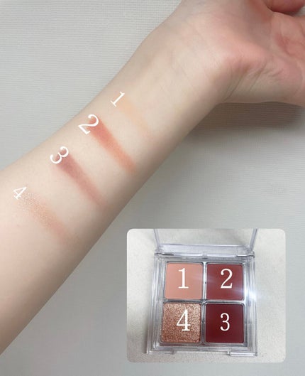 CipiCipi ドレッシーシャドウRのクチコミ「~激盛れ‼︎ピンクシャドウ♡~
今回はピンク感強めの激盛れする
アイシャドウを紹介します!.....」(3枚目)