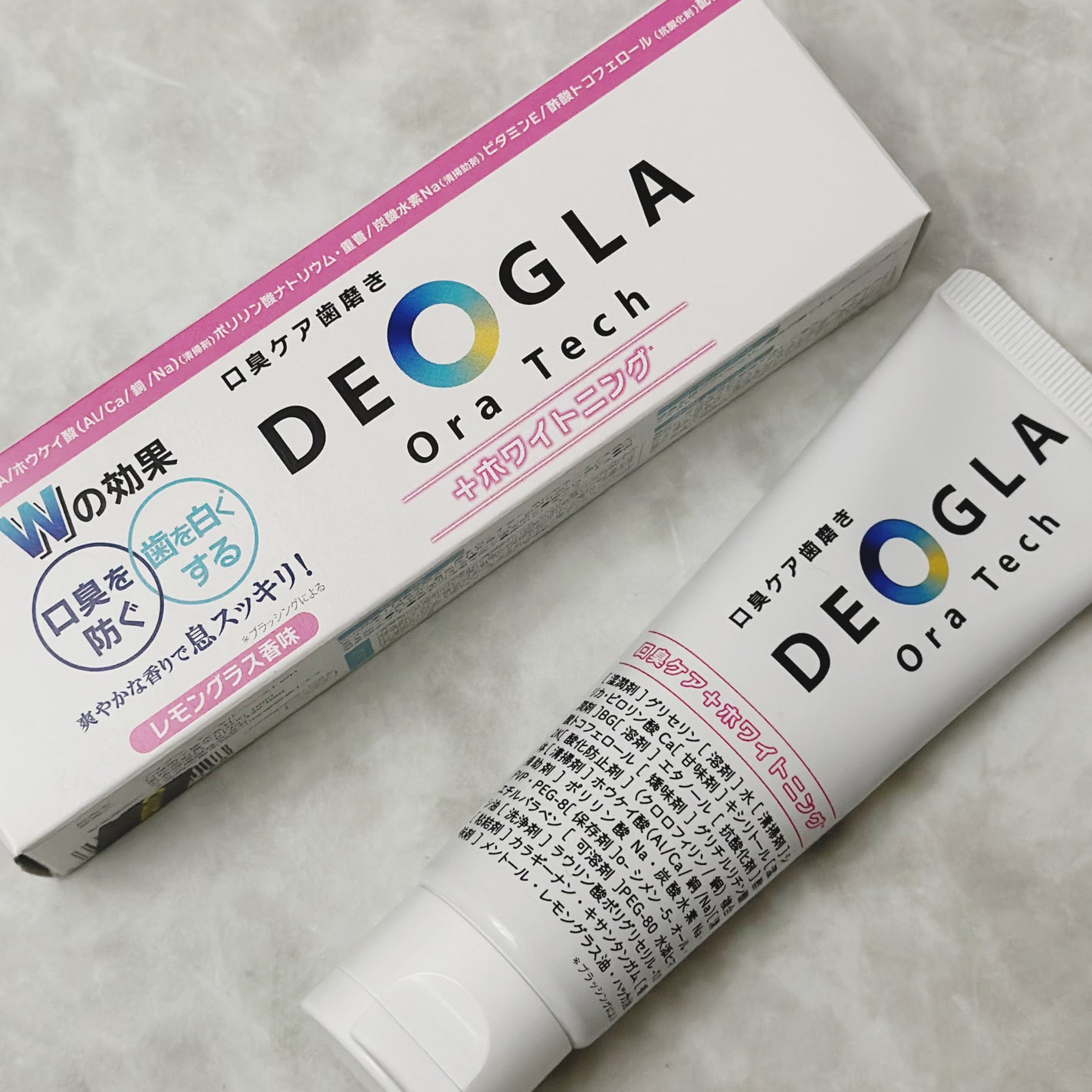 デオグラオーラテック +ホワイトニング/DEOGLA/歯磨き粉を使ったクチコミ(2枚目)