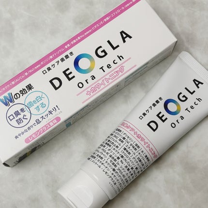 デオグラオーラテック +ホワイトニング/DEOGLA/歯磨き粉を使ったクチコミ(2枚目)