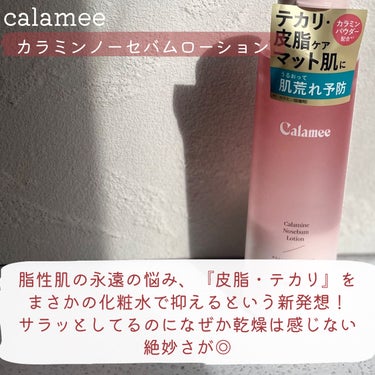 カラミンノーセバムローション/Calamee/化粧水を使ったクチコミ（2枚目）