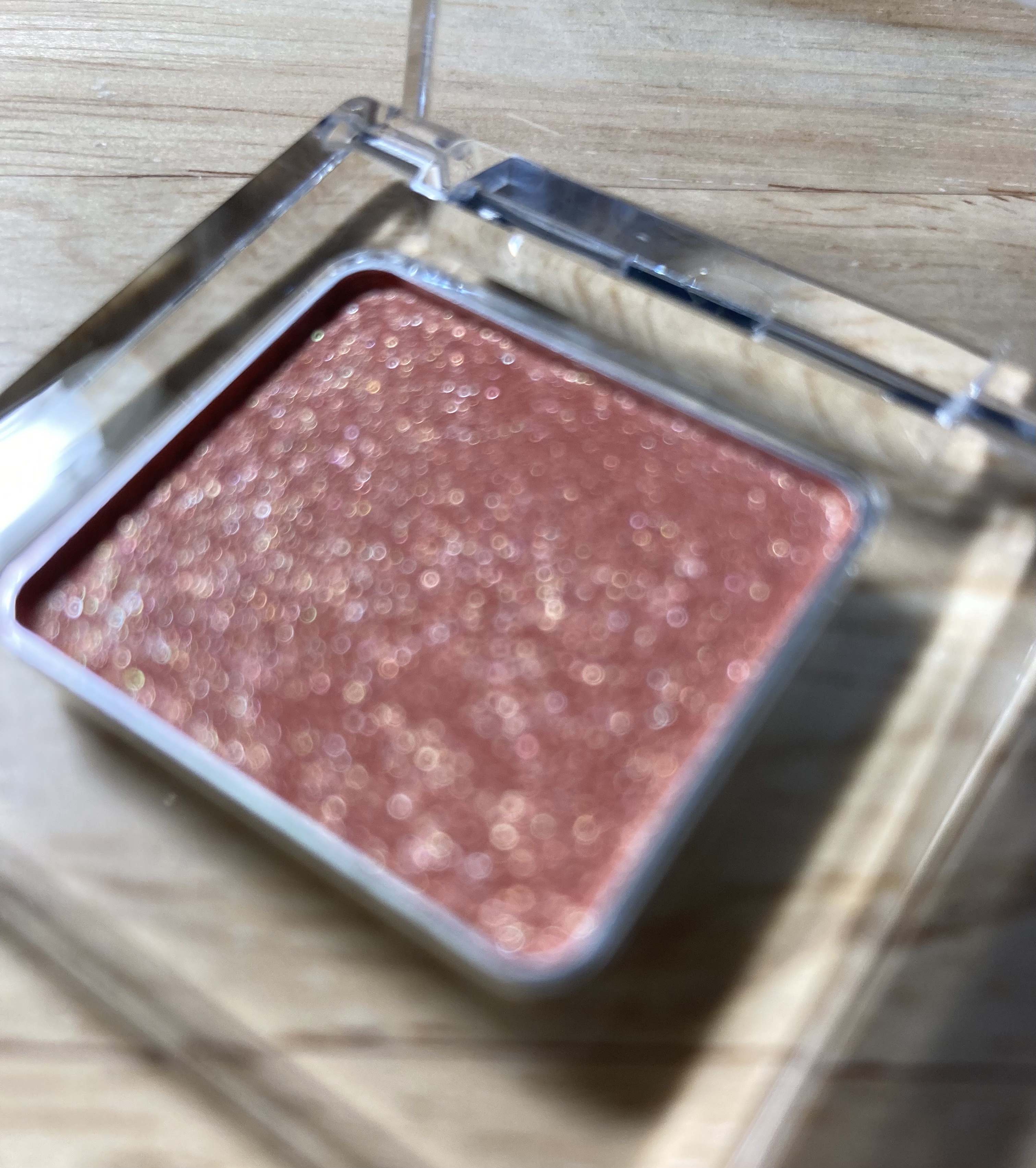 うるみオンアイズ SP02 ハニーオレンジ(限定)/muice/単色アイシャドウを使ったクチコミ（2枚目）