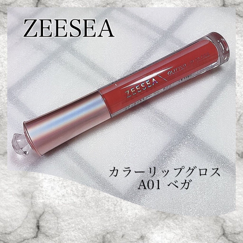 アンチグラビティネビュラ リップグロス/ZEESEA/リップグロスを使ったクチコミ(4枚目)