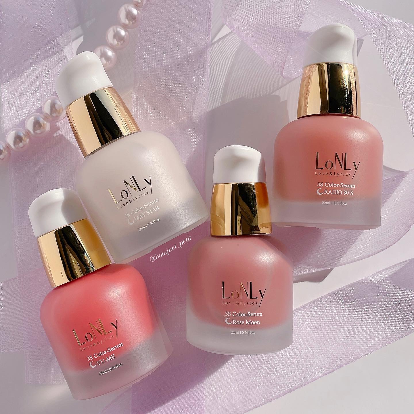 3S カラーセラム/LoNLy /リキッドチークを使ったクチコミ（1枚目）